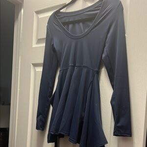 Elegant Navy Blue Women's sport dress